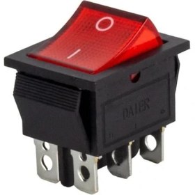 Resim Powermaster IC-104A Geniş Işıklı Anahtar 6p On-Off 