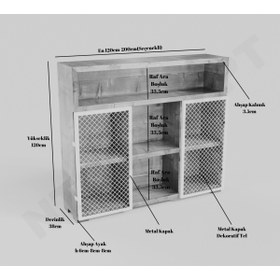 Resim NT Concept Ntconcept Well Doğal Ahşap Dörtlü Ofis Ve Çalışma Odası-160'lik Takım 