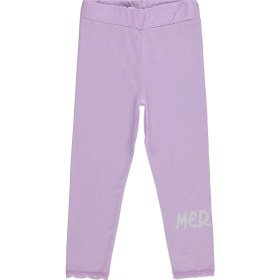 Resim Civil Girls Mermaid Baskılı 2-5 Yaş Tayt - Lila 3-4 Yaş 