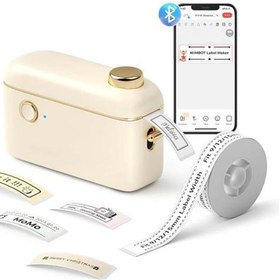 Resim Genel Markalar H1S Cream Termal Taşınabilir Bluetooth Etiket Yazıcısı 