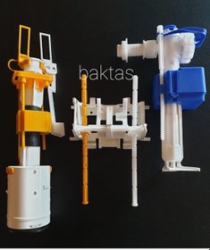Resim Serel Gömme Rezurvuar 34cm Boşaltma Grubu Uyumlu 1/2 Seti Çok Renkli 