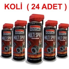 Resim Soudal Multi Sprey Pas Çözücü 400Ml - Koli Çok Renkli 