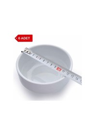 Resim 6 Adet - 12cm Melamin Çorba Kasesi, Cacık, Meze, Komposta, Otelle 