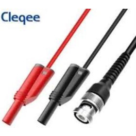 Resim Hatfon Elektronik P1010 180 DERECE TEST PROBU BNC/ KIRMIZI-SİYAH KORUMALI BANAN 1,2MT KABLO 