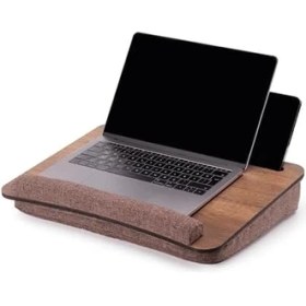 Resim Mena Rise -LS013 Minderli Laptop Sehpası (Ceviz) 