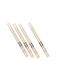 Resim Vic Firth P5B.3-5B.1 5B American Classic Wood Tip Drumsticks - Baget (3+1) 