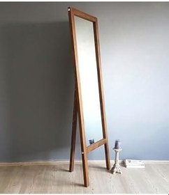 Resim Neostill Ahşap Ayaklı Boy Ayna 55X170 Cm A43 