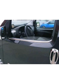 Resim Fiat Fiorino Krom Cam Çıtası 2 Parça P.çelik 2008 Üzeri 