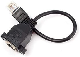 Resim Alfais 4932 Rj45 Cat5 Cat6 Dişi Erkek Çevirici Koruyucu Adaptör 