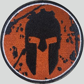 Resim PEÇ Kiremit-zırhlı Şövalye - Cırtlı Nakışlı Arma, Yama, Patch, Airsoft Aksesuar 