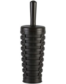 Resim Pirimanova Palm Çöp Kovası Klozet Fırçası Kahverengi 