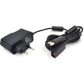 Resim Microsoft Xbox 360 Kinect Sensör Şarj Cihazı Usb Ac Adaptörü Güç Kaynağı Us Plug İçin 