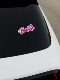 Resim OkyayWorks Barbie Baskı Sticker 