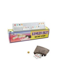 Resim Okey Konken Plastik Takımı Plastik Okey 