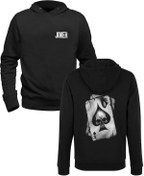 Resim Alfa Tshirt Joker Baskılı Siyah Ön Arka Baskılı Çocuk Sweatshirt 