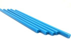 Resim electroon Açık Mavi 30cm Çubuk Silikon 11.2mm - 1Adet 