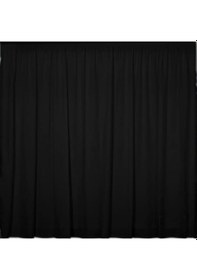 Resim En 140 Cm.boy 250 Cm.blackout Karartma Fon Perde.siyah Renk Siyah 