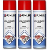 Resim FUHLER Susuz Motor Temizleme Spreyi 3 Adet 500 Ml 