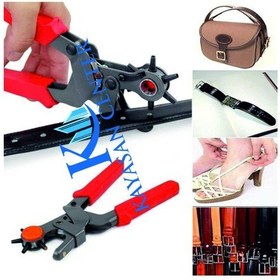 Resim Kemer Delme Pensesi Aleti Deri Delici Pensi Zımba N11.790 