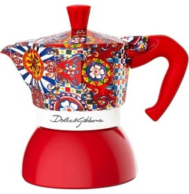Resim Bialetti Dolce&Gabbana Moka Pot İndüksiyon 2 Cup 