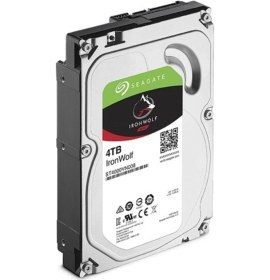 Resim Ironwolf 3.5 4tb Sata 3.0 64mb 180mb/s Rv Sensör 5900rpm 180tb/yil 7/24 Nas Disk St4000vn008-116462 