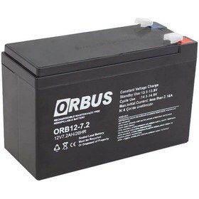 Resim Orbus Orb12-7.2 12 Volt 7.2 Amper Akü 150x65x90 Mm 