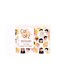 Resim Colorz 6'lı Ten Renkleri Doğal Balmumu Sert Kalem Pastel Boya Seti 