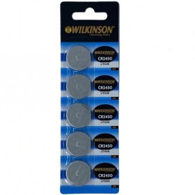 Resim WILKINSON 2450 3V Lityum Düğme Pil 5li Paket 