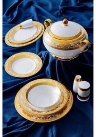 Resim Acar Morwenna 12 Kişilik 60 Parça Yemek Takımı 