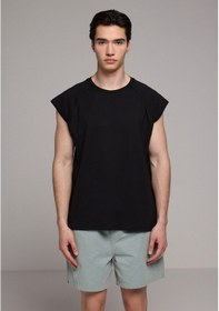 Resim Colin's Colins Boxy Fit Erkek Siyah Atlet Cl1081312 Q1.v1 Blk 