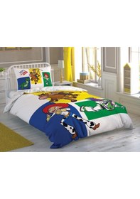 Resim Taç Lisanslı Toy Story 4 Adventure Tek Kişilik Nevresim Takımı 
