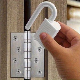 Resim 4 adet/2 Set Anti-Parmak Koruma - Kapının Parmaklarını Sıkmasını Önleyin, 9Mm ve Üstü Boşluklara Uygun, Ev Kazası Önleme, Kapı Menteşesi Sıkma Koruma Güvenliği | Modern Kapı Donanımı 