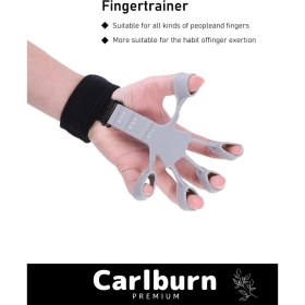 Resim Carlburn Spor Kas Parmak El Bilek Kol Güçlendirici Geliştirici Silikon Örümcek Lastik 2'Li 
