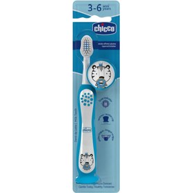 Resim Chicco Diş Fırçası Tiger Mavi 3-6 