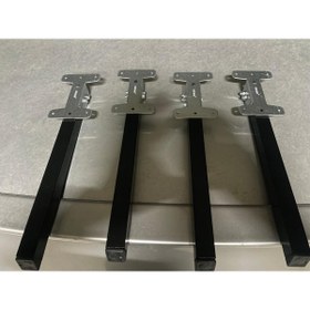 Resim MOPPO Katlanabilir Yer Sofrası, Kamp Masası Ayağı 70 Cm (4 ADET, VİDALAR DAHİL) 