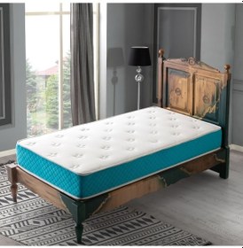 Resim 70 x 120 Pc Parrot Galactica Ortopedik Yaylı Yatak Bebek Yatağı 