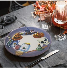 Resim Keramika Halloween Servis Tabağı 26 Cm 22290 