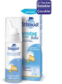Resim Sterimar Burun Spreyi Nose Hygiene Bebe 100 ml 