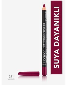 Resim Flormar Waterproof Lipliner - Suya Dayanıklı Dudak Kalemi No:241 Sour Cherry 1.14 g 8690604567553 