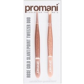 Resim Promani Rose Altın 2li Cımbız Seti PR-928 