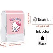 Resim Kişiselleştirme için Özel İsim Damgası, Su Geçirmez ve Yıkanabilir - Giyim, Çantalar, Ayakkabılar ve Daha Fazlası İçin İdeal, Sevimli Hello Kitty veya Spor Temalı, Kişiselleştirilmiş ve Dayanıklı, Her Gün Kullanım İçin Mükemmel 