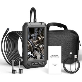 Resim Anesok 5003-B 8mm Dual Lens 5 Metre Sert Kablo Su Geçirmez Endoskop Kamera 