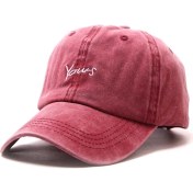Resim Afun Kırmızı Yeni Kamyon Şoförü Şapka Gorras Erkek Kapakları Mektup Beyzbol Şapkası Açık Pamuklu Spor Kapakları Kadın Kemik Kavisli Yıkanmış Retro Yaz Baba Şapkaları (Yurt Dışından) 