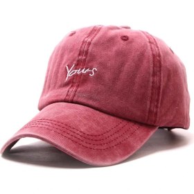 Resim Afun Kırmızı Yeni Kamyon Şoförü Şapka Gorras Erkek Kapakları Mektup Beyzbol Şapkası Açık Pamuklu Spor Kapakları Kadın Kemik Kavisli Yıkanmış Retro Yaz Baba Şapkaları (Yurt Dışından) 