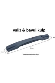 Resim GUZIDEN - 3 Adet Kaliteli Valiz Bavul Kulpu - Valiz Tutacağı- Siyah Renk 