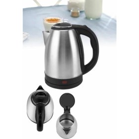 Resim İlkyaz Fashion Yeni Nesil Saplı Uzun Ömürlü Paslanmaz Çelik Su Isıtıcı Kettle ILKYZ-KRGRS34 