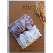 Resim KUZEY STORE 2li Ribana Bebek Bandana 