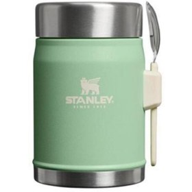 Resim Stanley Klasik Kaşıklı Açık Yeşil 0.40 lt Çelik Yemek Termosu 