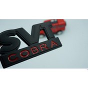 Resim Ford Mustang Shelby Svt Cobra Vidalı Krom Metal 3D Logo Amblem (547069588) 