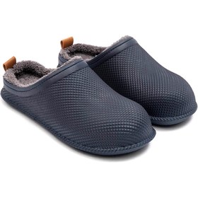 Resim Gezer 12464 Eva İçi Kürklü Islak Zemin Erkek Kışlık Ev Bahçe Sokak İş Terliği 